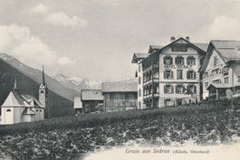 Sedrun-Graubünden-Hotel Oberalp -Bündner Oberland..
