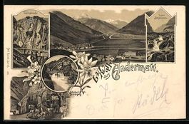 Litho Andermatt, Teufelsbrücke, Gesamta