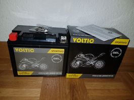 Motorradbatterie, YTX12-BS, Gel, neu, auch SA / SO!