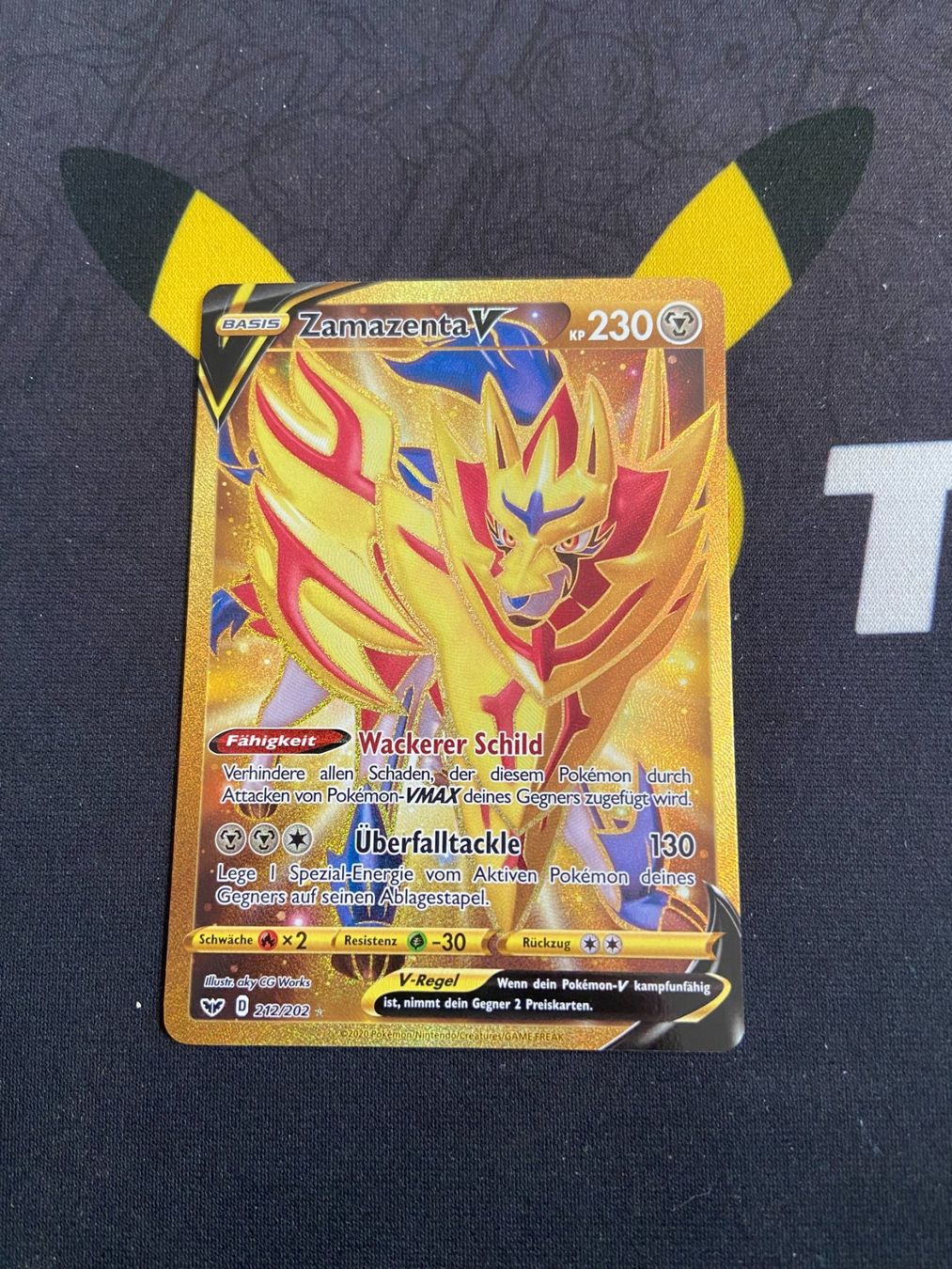 Cartoline: Zamazenta V 212/202 Schwert & Schild – Usato da Reinach venduto da Sobek96