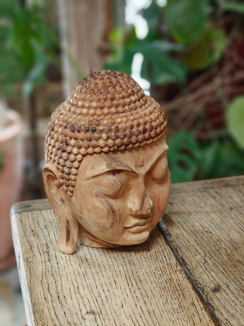 Sculture & Statue: Buddha Statue Kopf – Usato da Rheineck venduto da Don_maestro
