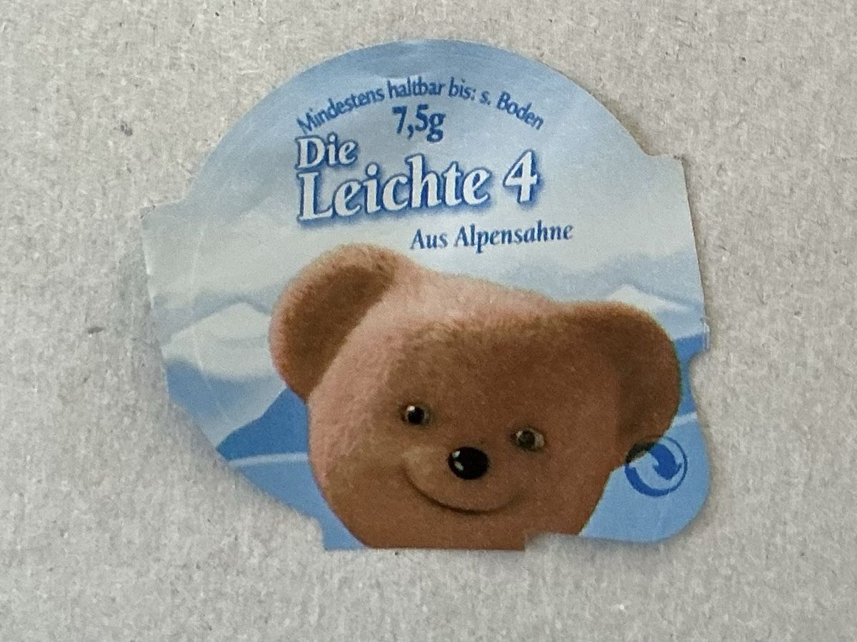 Coperchi dei cremini per caffè: D-126 A - Die Leichte 4 – Usato da Allschwil venduto da gewuerznelke