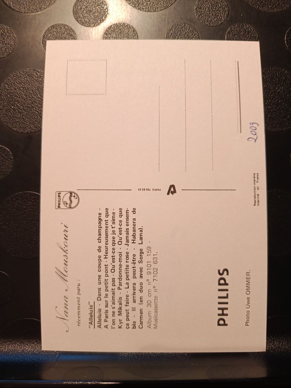 Autographes: Nana Mouskouri- handsigniert – D'occasion à Menziken par Artographs 1