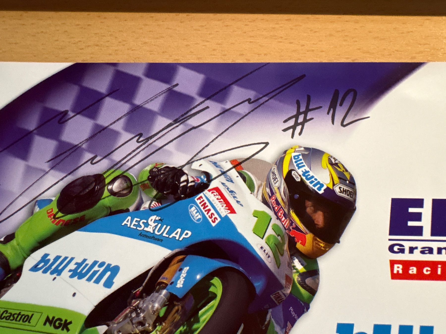 Autografi: Tom Lüthi AUTOGRAMMKARTE – Usato da Ibach venduto da lisch3 1