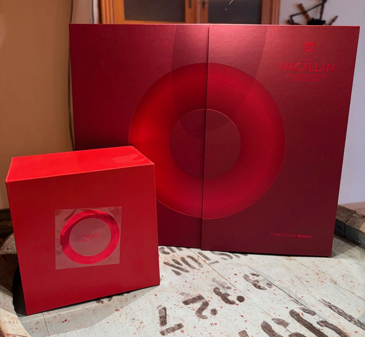 Macallan Spirituosen: Macallan Time Space Mastery 200 Anniversary – Neu und originalverpackt aus Aarwangen von concorde58