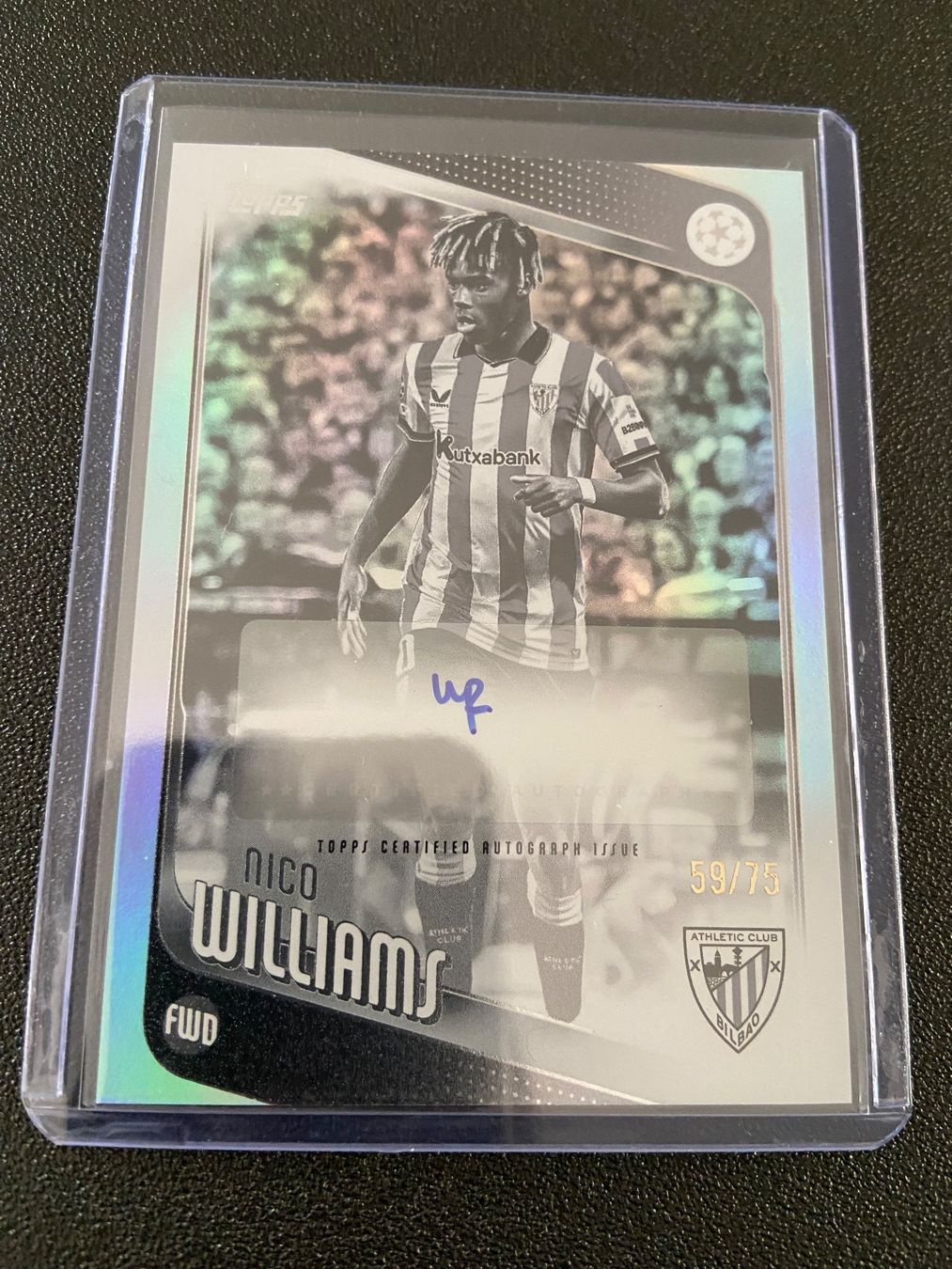 Topps Sammelbilder & Trading cards: Nico Williams Auto 59/75 Topps UCC Flagship 25/26 – Gebraucht aus Dagmersellen von dav_b656