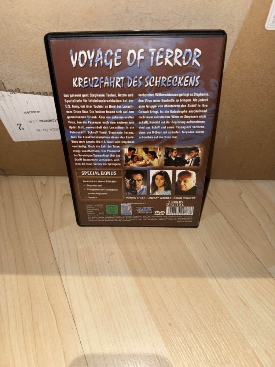 Voyage of Terror - Kreuzfahrt des Schreckens DVD ungeprüft (Gebraucht ...