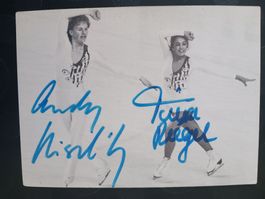 Tina Riegel & Andy Nitschwitz - WM Broze 1981 - handsigniert