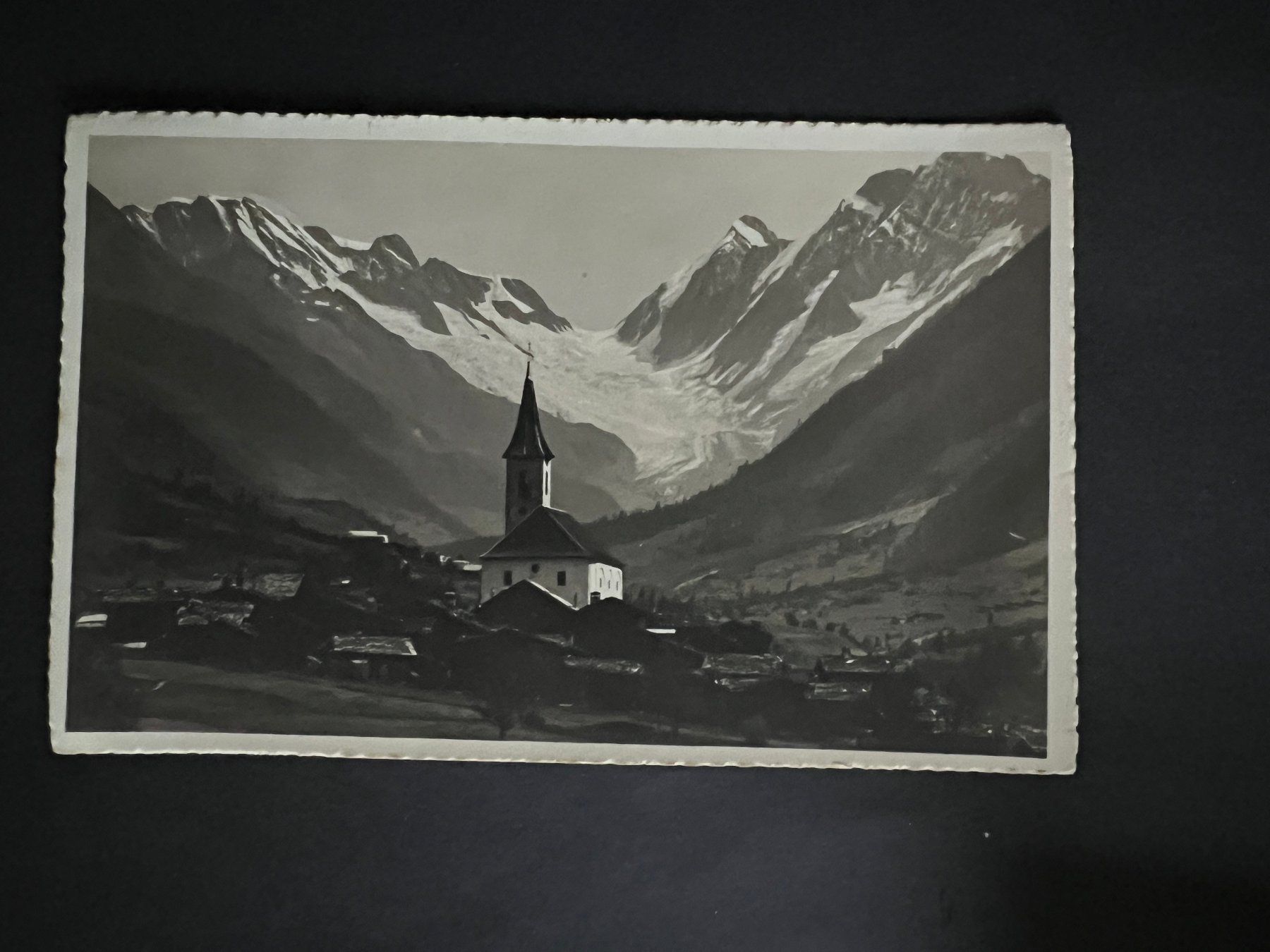 Ansichtskarten: Ansichtskarte Kippel in Lötschen 1927  (V761) – Gebraucht aus Hinwil von Sidi4