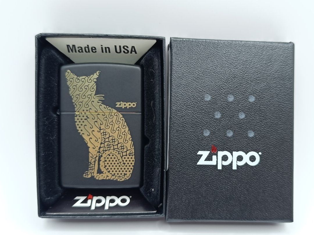 Zippo Accendini: ZIPPO Goldige Katze Neu in Box – Nuovo e nell'imballaggio originale da Ennenda venduto da Benzinflamme 5