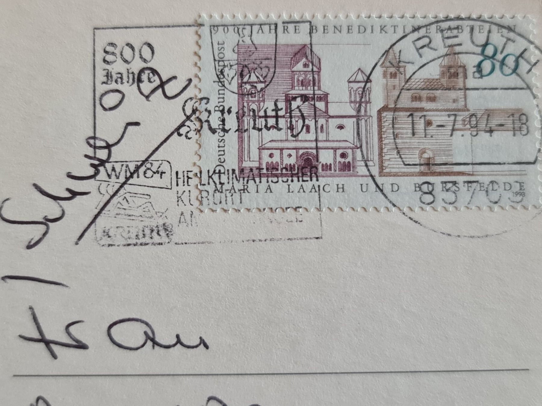 Cartoline postali: Ansichtskarte Rottach Egern Deutschland – Usato da Dintikon venduto da Vexi 1