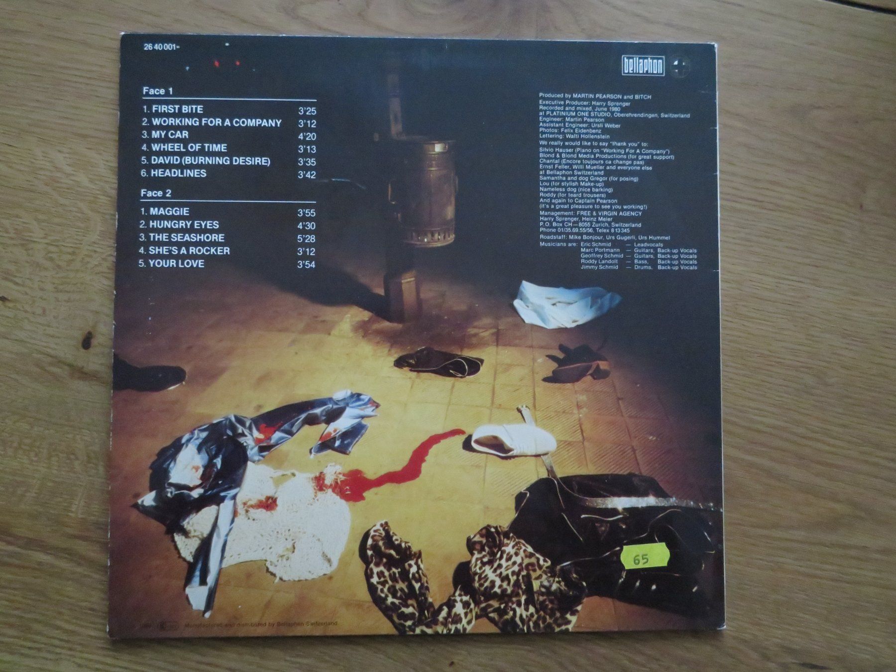 Dischi in vinile: BITCH FIRST BITE – Nuovo (secondo la descrizione) da Zürich venduto da max_cp5f 1