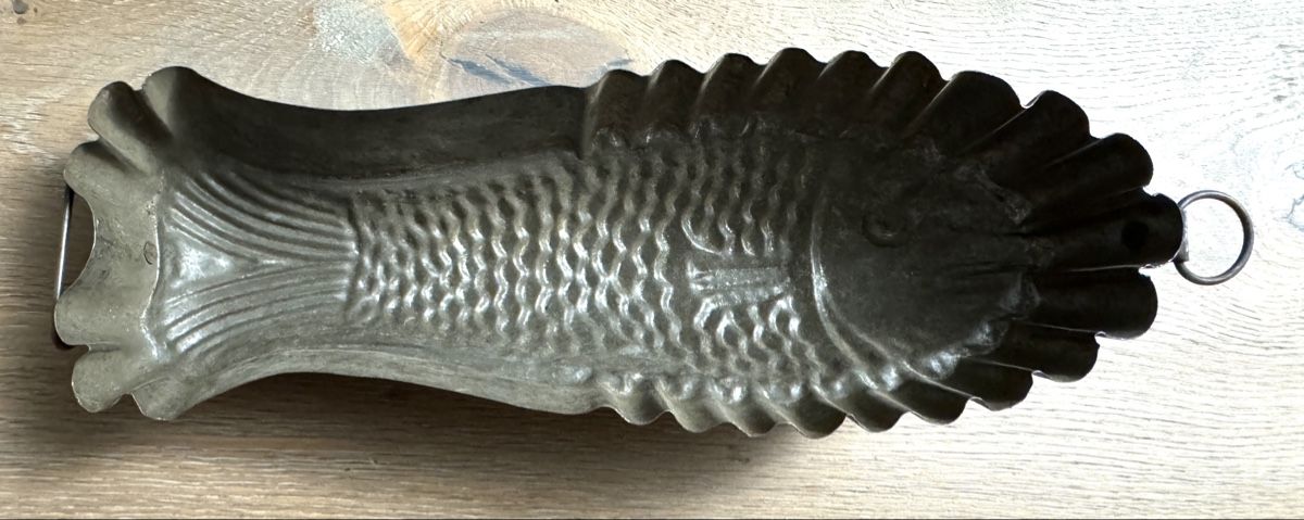Backformen: Antike Backform Blech Fisch 26 cm – Gebraucht aus Rothrist von Luckywinner 4