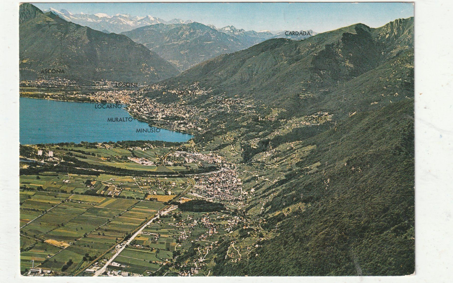 Cartes postales: Tessin Panorama – D'occasion à Lumbrein par made02