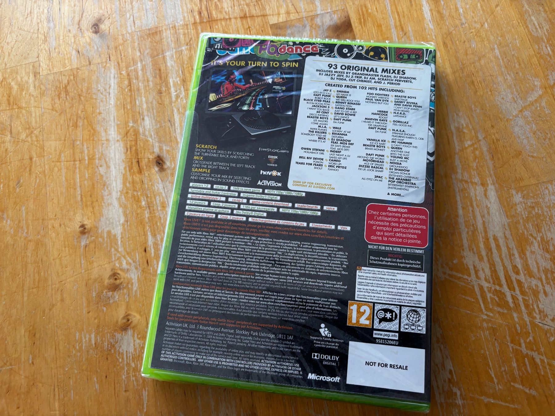 Giochi: DJ Hero (NEU) – Nuovo e nell'imballaggio originale da Frenkendorf venduto da gelbeZinnie 1