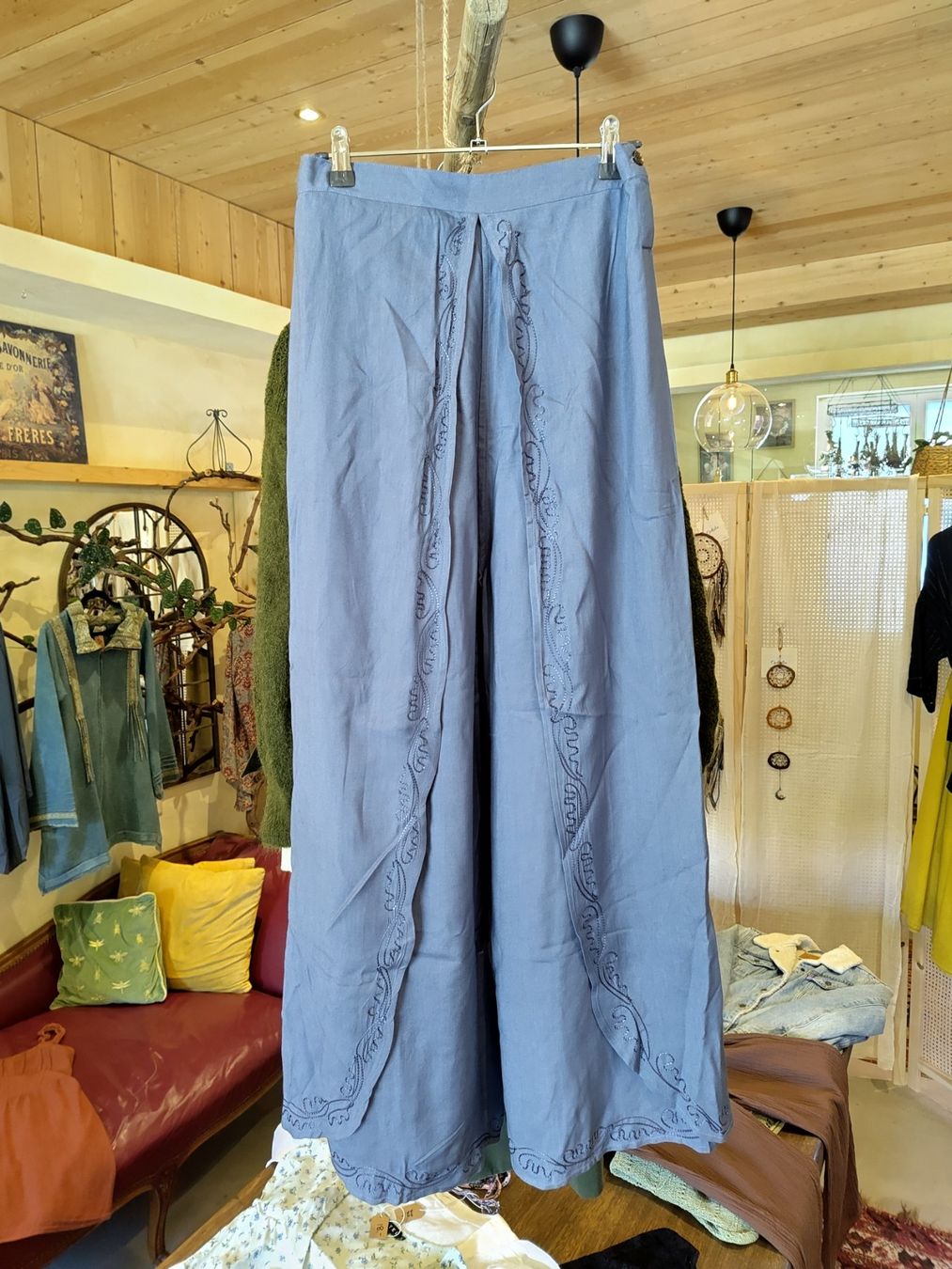 Pantaloni: Mandala Baumwolle Hose S-M blau – Nuovo (secondo la descrizione) da Losone venduto da ell_nora89
