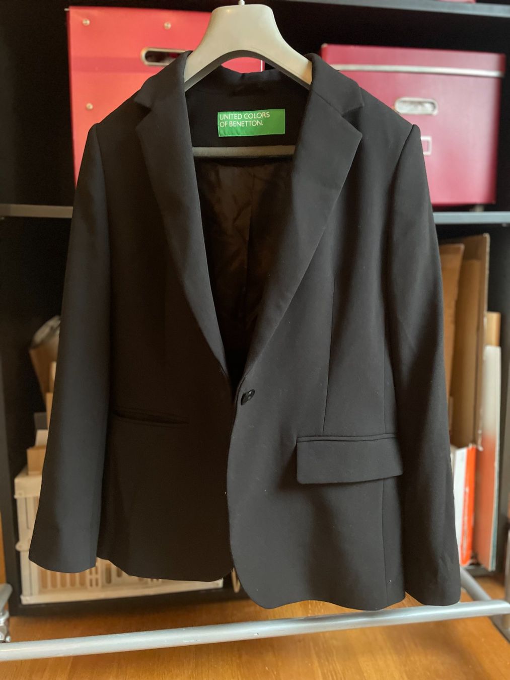 Benetton Giacche: Benetton Blazer schwarz – Usato da Aarau venduto da Chicca2006