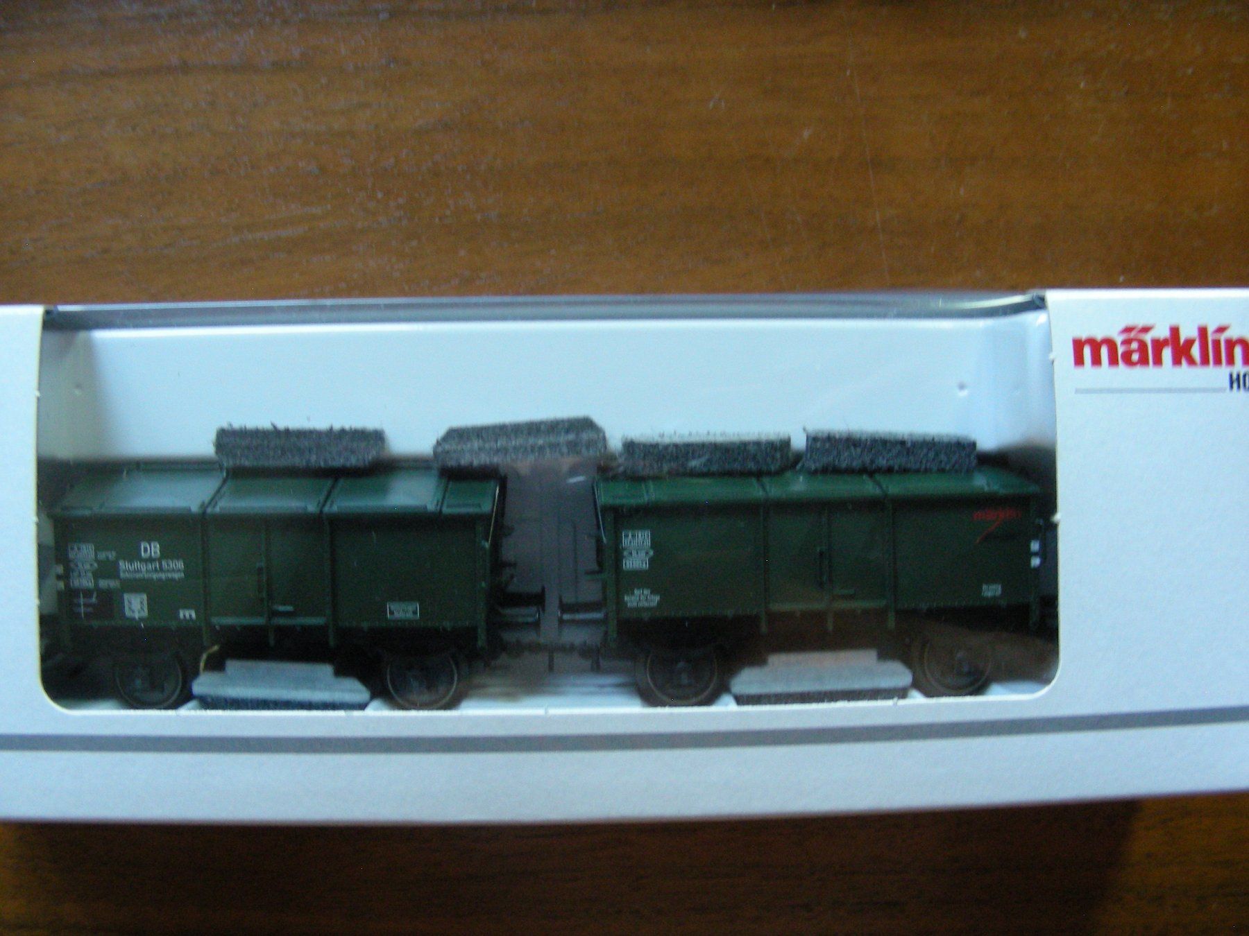 Märklin Modellini di ferrovie: Märklin wagon nettoyeur – Nuovo e nell'imballaggio originale da Villars-Burquin venduto da Rodjeurs