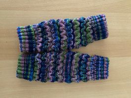 Handgestrickte Stulpen, warm & stylisch - Winterzeit!