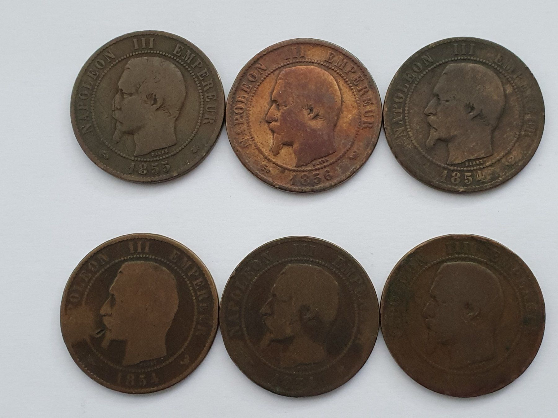 Tutti le monete: 6x 10 Centimes Lot Nr 1 – Usato da Pravidondaz venduto da LVtik 1