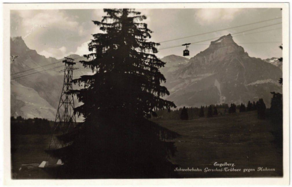 Cartoline postali: Engelberg - Luftseilbahn Gerschnialp--Trübsee – Usato da Binningen venduto da Mountainrider