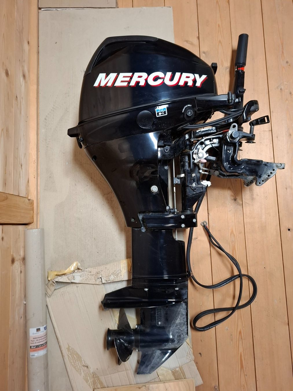 Mercury Motori: Mercury Aussenborder Four Stroke 15 PS – Usato da Bern venduto da NiklausN 2