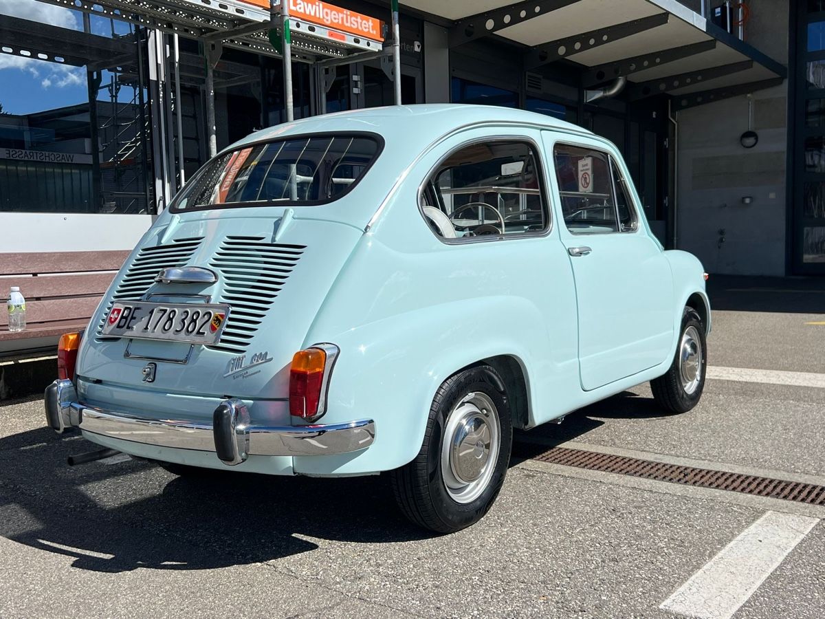 Fiat Autos: Fiat 600 D Fanalona – Gebraucht aus Huttwil von Retroscooters 7