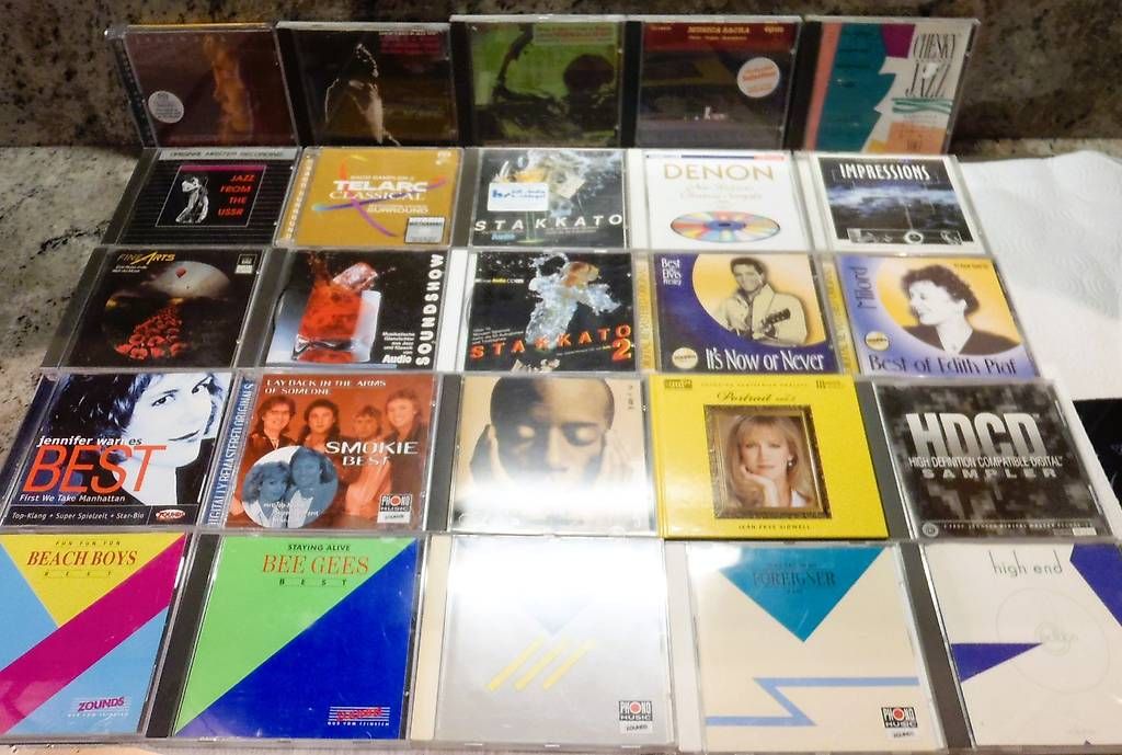 CD: 25 audiophile Test- und Demo-CDs – Usato da Boswil venduto da peterluzern