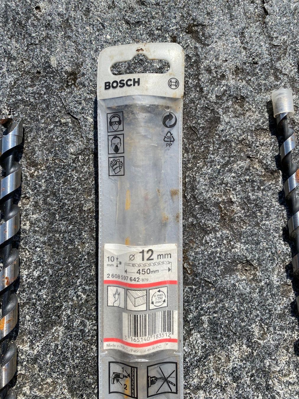Bosch Tutti gli attrezzi: Holzbohrer 2 Stk 10/12mm x 450mm – Usato da Merligen venduto da shalimar64
