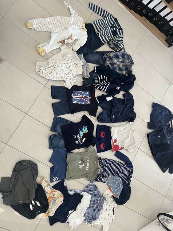 Ensembles coordonnés: Lot vêtements garçon 80 ( et petits 86) printemps-été – D'occasion à Cossonay-Ville par Venusa09