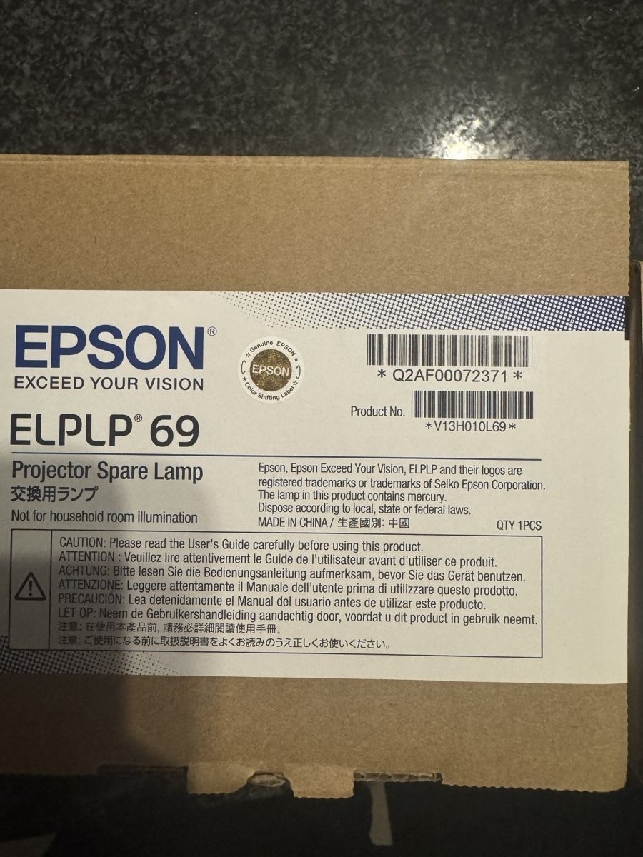 Epson Proiettori: 3 Stück Epson ELPLP69 Lampen – Nuovo (secondo la descrizione) da Bülach venduto da petetrix 1