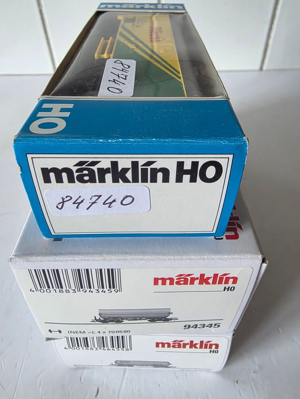 Märklin Modellini di ferrovie: 3 Stück verschiedene Güterwagen, Sondermodelle – Nuovo (secondo la descrizione) da Seuzach venduto da Loeckeli01 4
