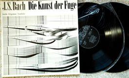J.S. Bach Die Kunst Der Fuge - Isolde Ahlgrimm ‎– 2 LP Kult