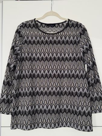 Damen Bluse mit Muster Grösse XL