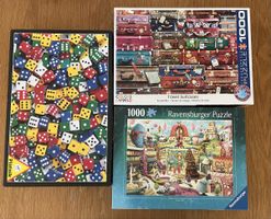 Puzzles 3 Stk. 1000 Teile 