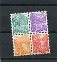 Z  19+21 aus NABA Block 1934 postfrisch
