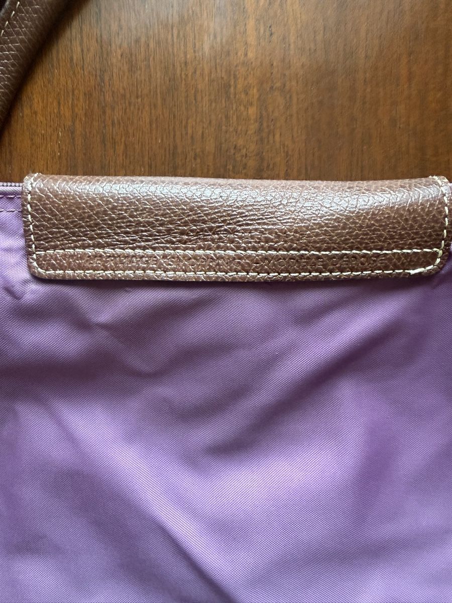 Longchamp Borse da donna: Sac cabas Longchamp violet état correct – Usato da Baulmes venduto da Mode.tm.shop 5