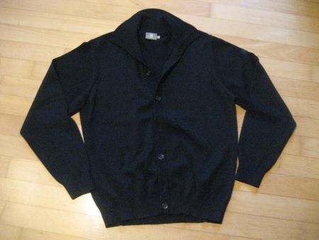 Strickjacke, col. schwarz geknüpft