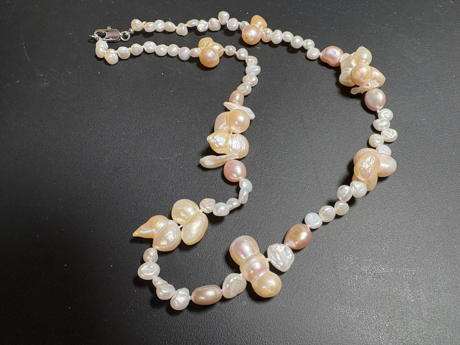 Catenine: Wunderschöne echte Perlenkette – Usato da St. Peterzell venduto da verena40 8