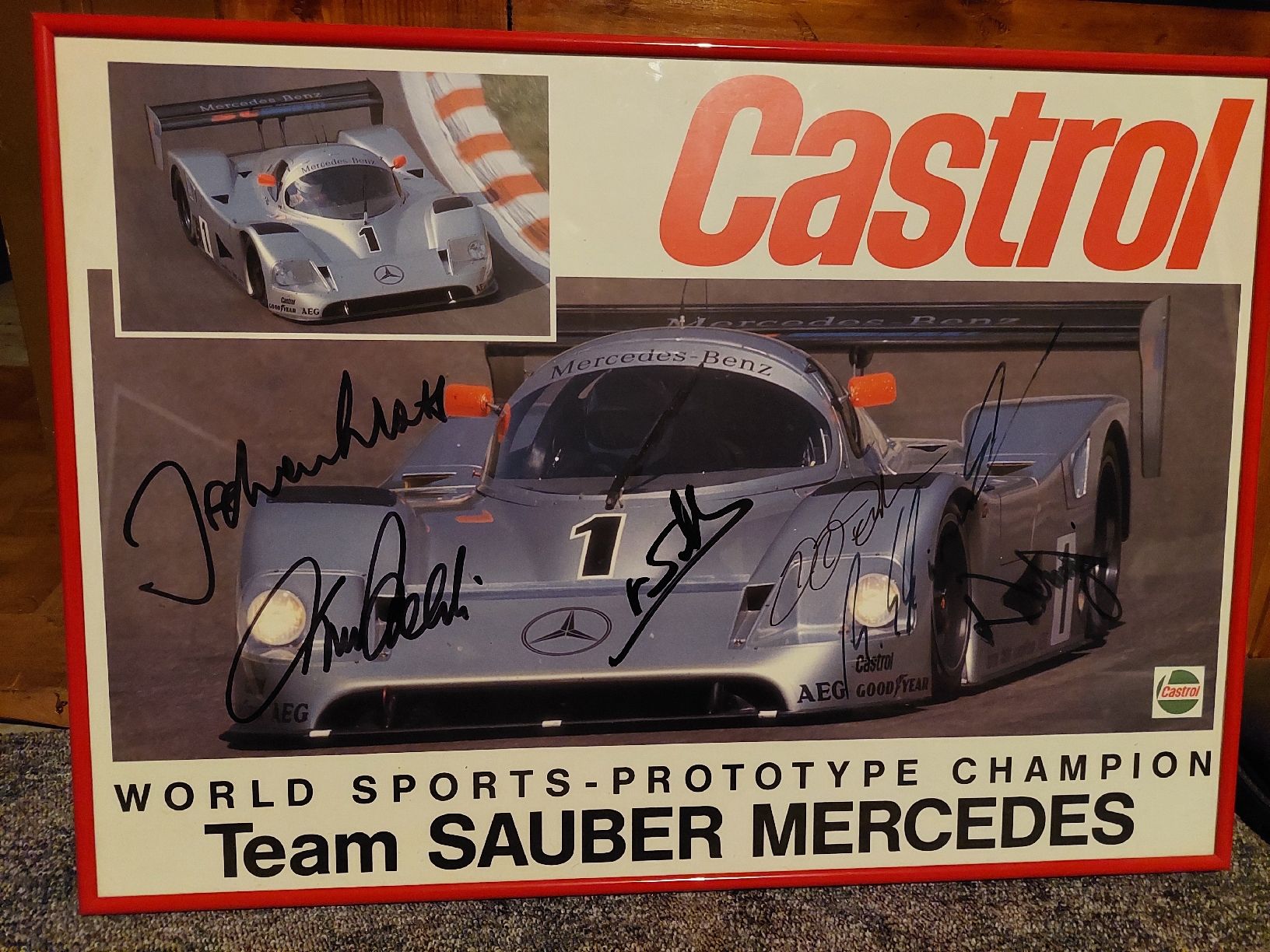 Foto & Immagini: Sauber Team Bild mit Unterschriften – Usato da Buchs SG venduto da jackon