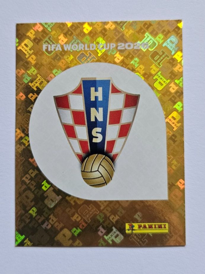 Panini Sammelbilder & Trading cards: Panini 2026 Kroatien Emblem CRO 1 – Neu (gemäss Beschreibung) aus Malans GR von Ovi83