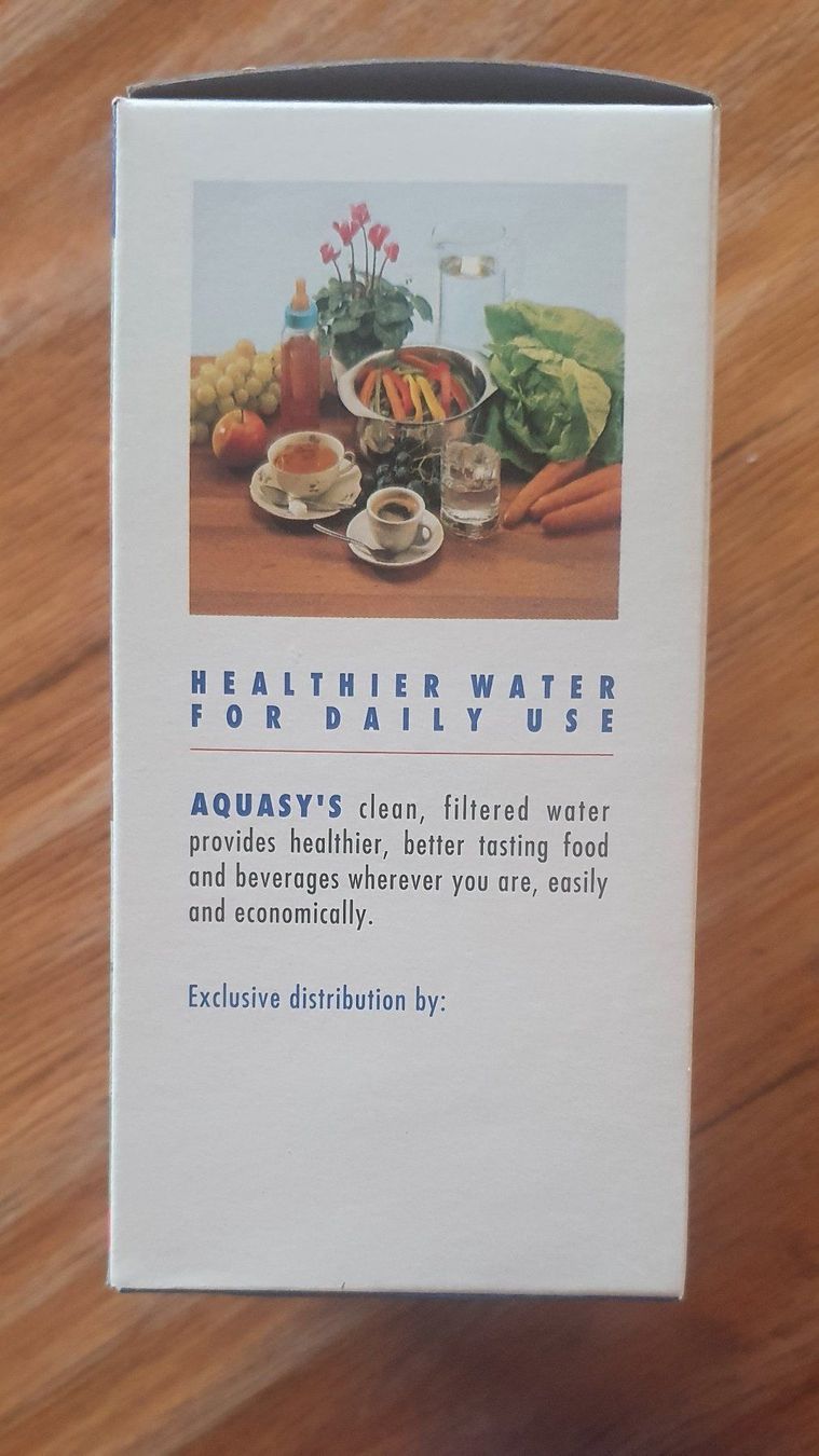 Sanitär: AQUASY-WASSERFILTER-KLEIN,PRAKTISCH,GUT! – Neu und originalverpackt aus Fidaz von Montifino 3