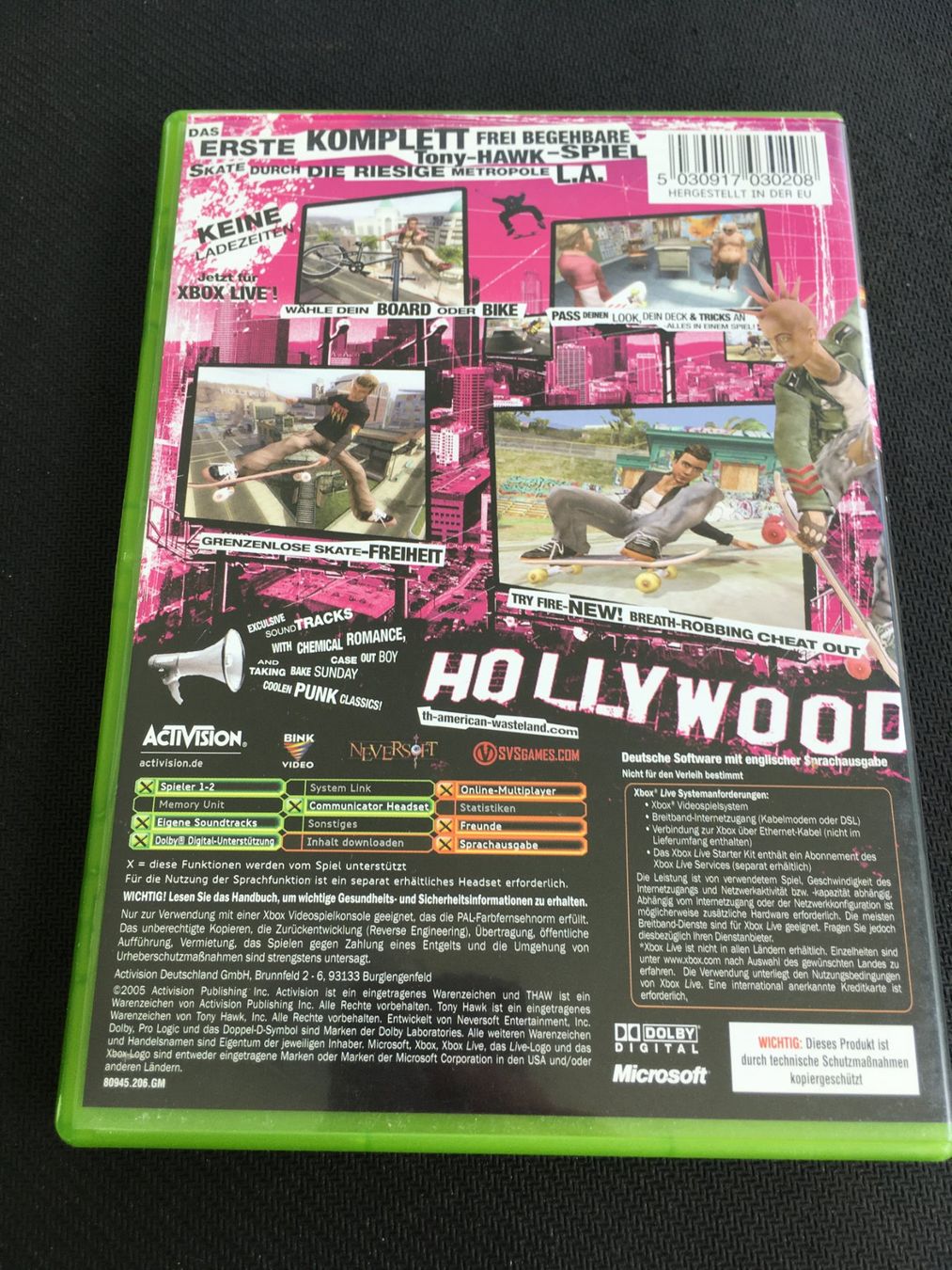 Microsoft Spiele: Tony Hawk's American Wasteland - Xbox – Gebraucht aus St.Gallen von sjosjo 1