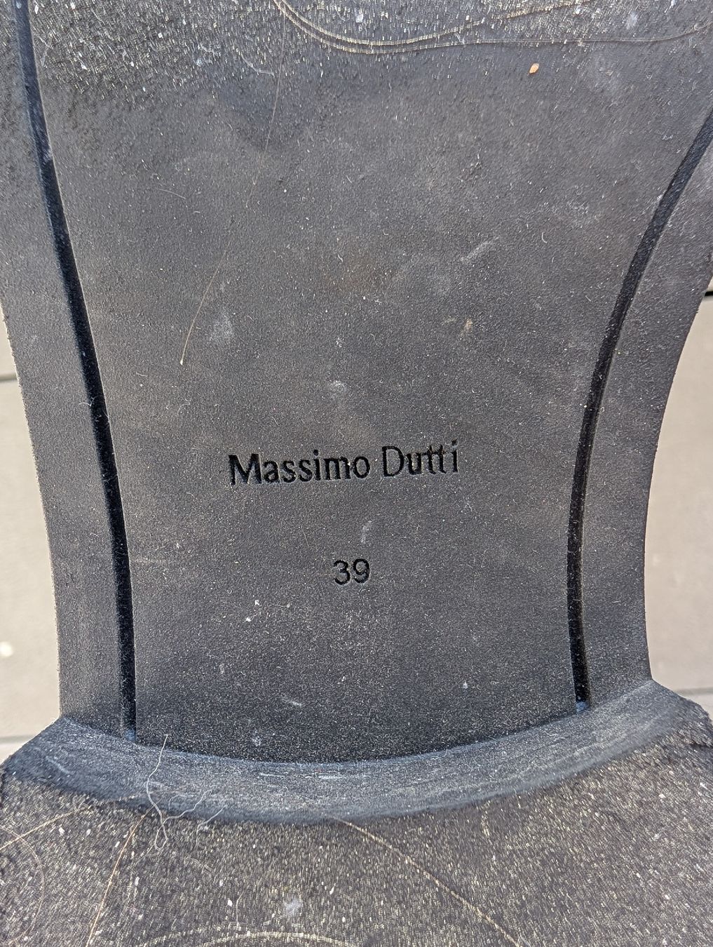 Massimo Dutti Scarpe da donna: Massimo Dutti Lederschuhe, Gr. 39, Schwarz – Usato da Spreitenbach venduto da san_57k8 2