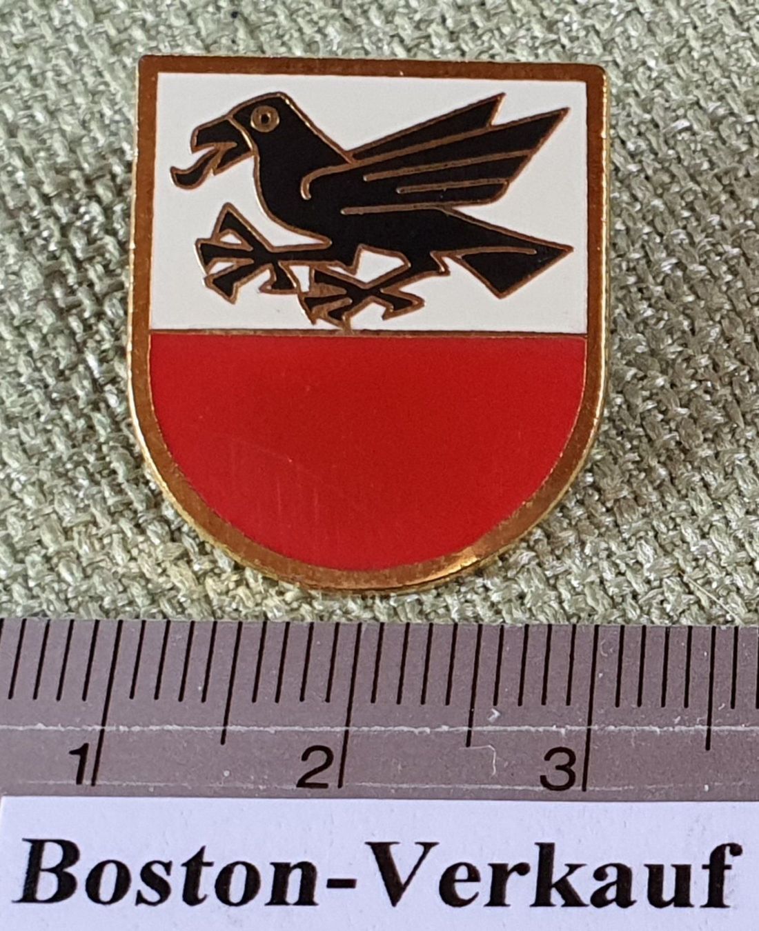 Sticker: D512 - Pin Gemeindewappen Rapperswil BE – Usato da Reinach BL venduto da Boston-Verkauf 1