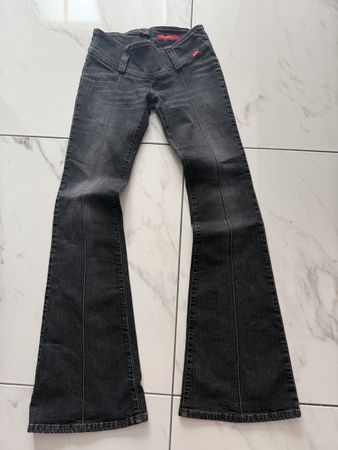 MISS SIXTY FLARE NIXIE SCHWARZE JEANS W 27