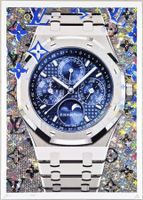 Death NYC Ltd Ed Pop Art Druck " Vuitton Audemars Piguet