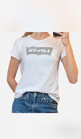 Levi’s T-shirt blanc– femme – taille XS
