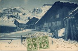 Niedergerlafingen  SO  -   Dorfpartie     um 1907