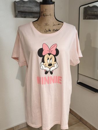 Disney Minnie T-Shirt rosa Grösse XL
